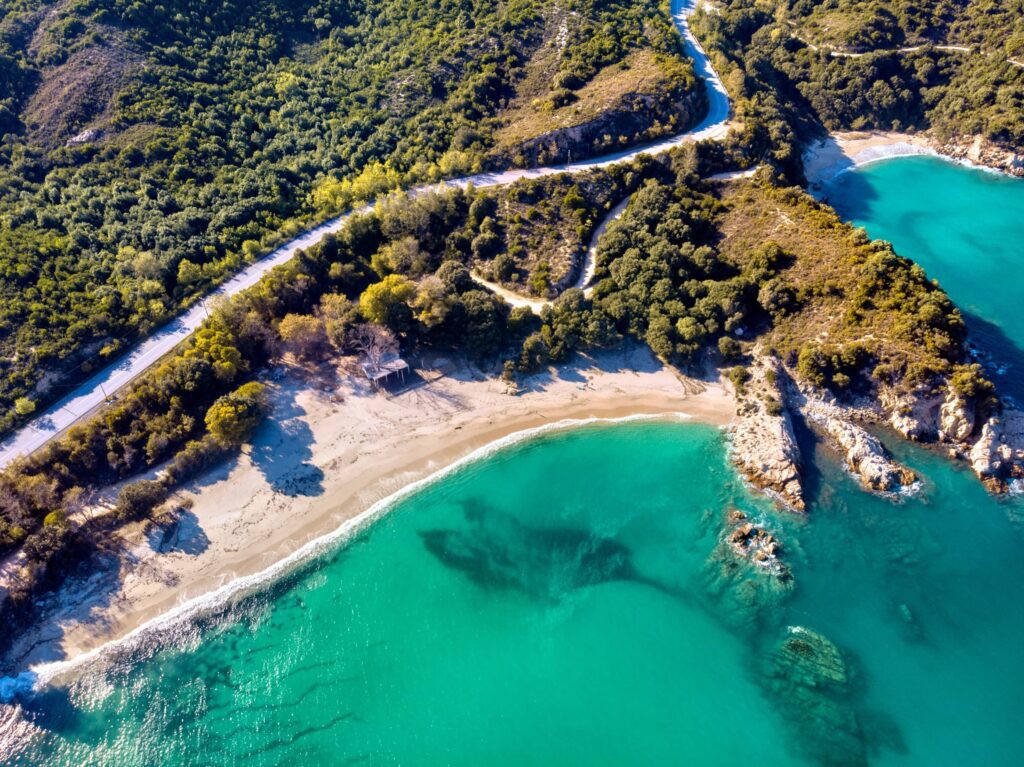 drone-aerial-view-ancient-stageira-city-halkidiki-greece (1) (1)