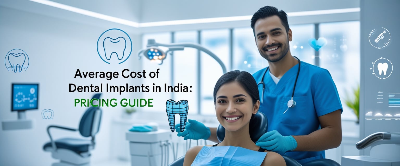 Average Cost of Dental Implants in India