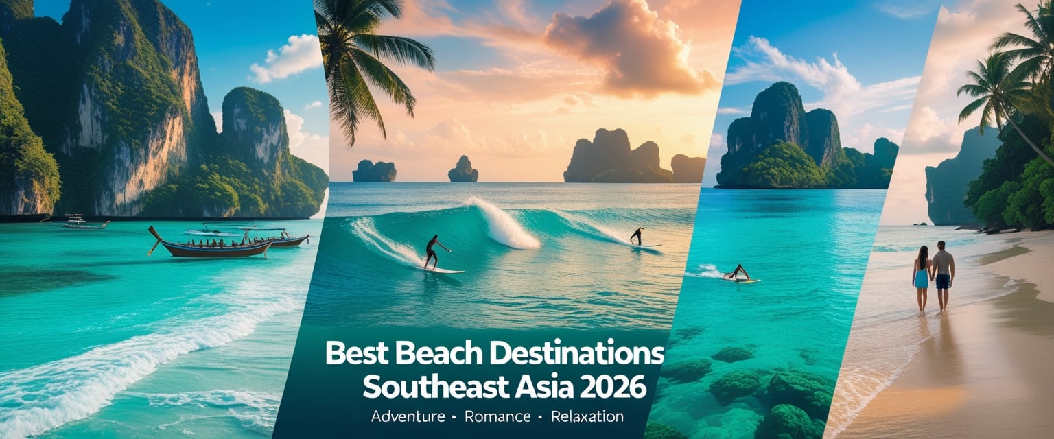 Best Beach Destinations Southeast Asia 2026 Top Picks for Active Couples and Global Beach Resorts