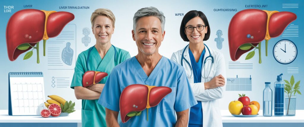 What is life expectancy after a liver transplant?